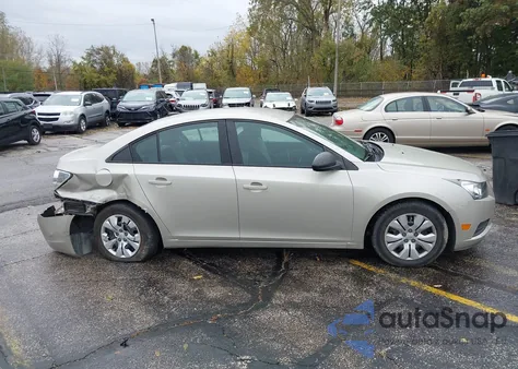 2013 Chevrolet Cruze Ls Auto from USA, damaged, VIN 1G1PA5SH5D7194283